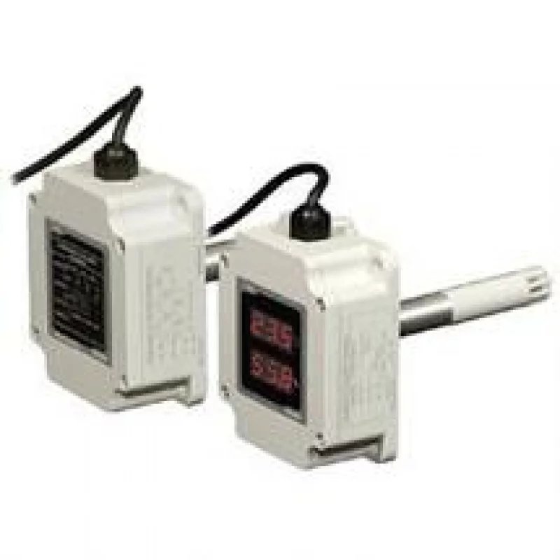 THD-D1-C Измеритель температуры и влажности горизонтального типа, сенсор 100 мм, без дисплея, выход DC 4-20 m